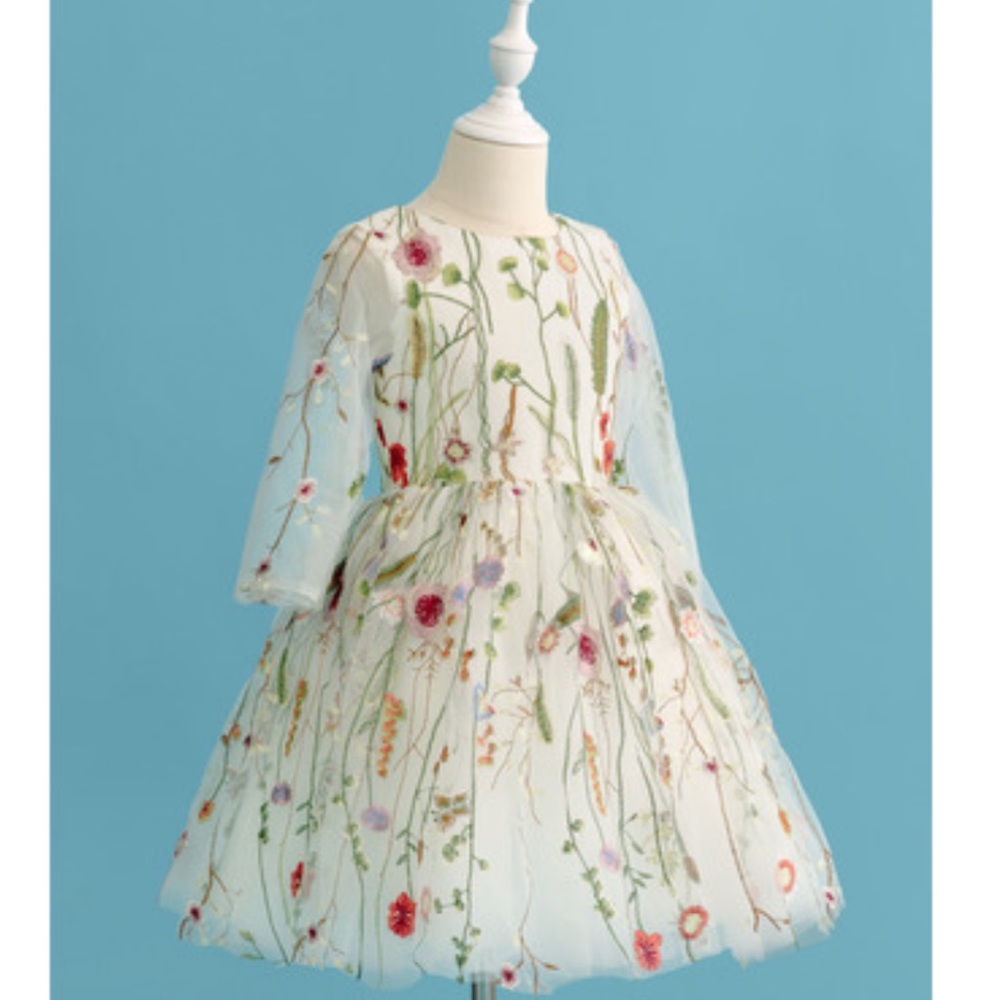 JJs House Flowergirl or dress up dress, size 9